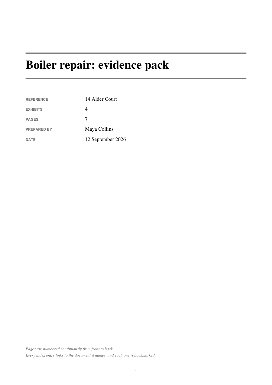 Page 1 of the sample PDF