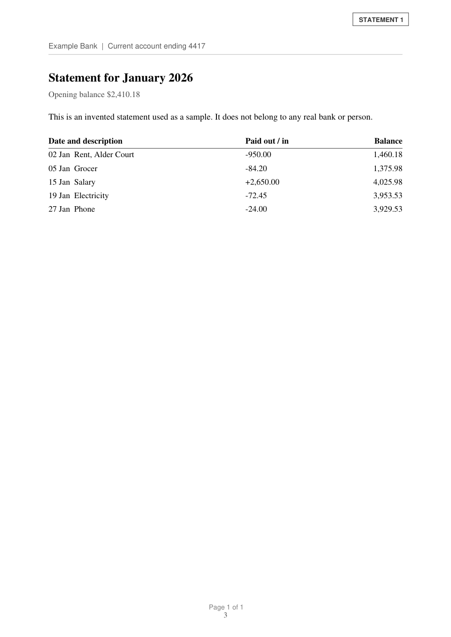 Page 3 of the sample PDF